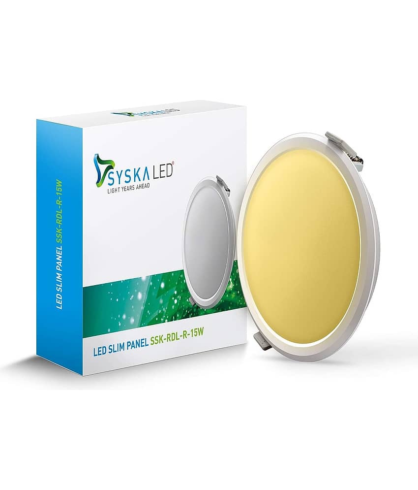 Syska 15W Panel Lights - Pack of 1