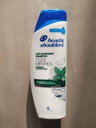  head& Shoulders Anti-dandruff Shampoo Cool Menthol Refreshes & Cleanses scalp Clinically proven Dandruff Every Protection 