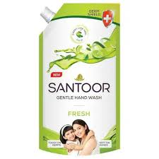 Santoor Fresh Hand Wash Refill 675 Ml