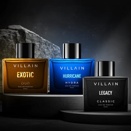 Villain Legendary Trio EDP Perfume Combo 3 x 50ml Villain Legendary Trio EDP Perfume Combo 3 x 50ml