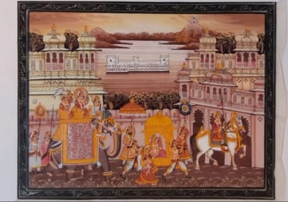Miniature Painting Exquisite Home Decor