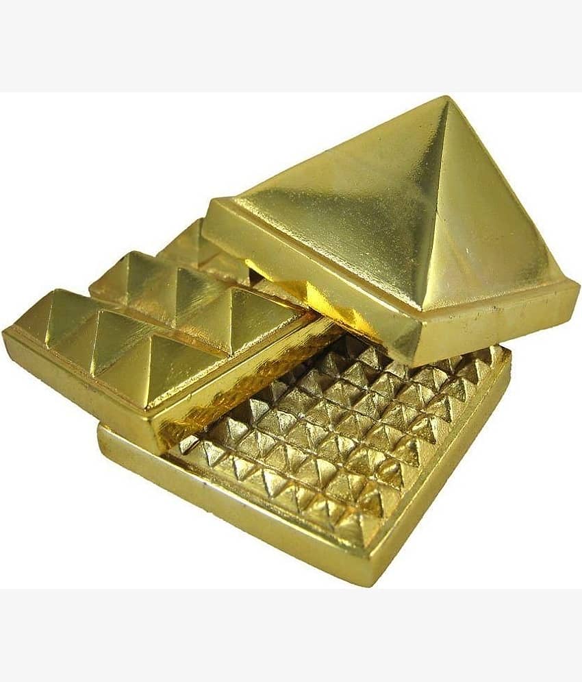 Happy Starstell Brass Pyramid