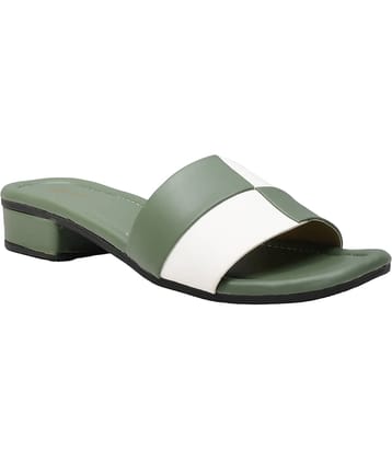 Ajanta - Olive Women's Flats