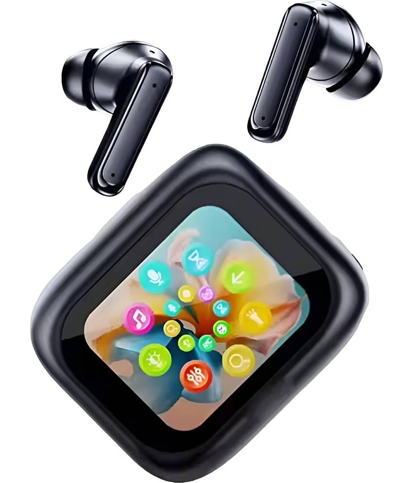 COREGENIX GENPODS PRO Bluetooth True Wireless (TWS) In Ear 32 Hours Playback Active Noise cancellation IPX4(Splash & Sweat Proof) Black