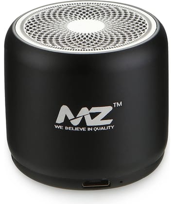MZ M9 5 W Bluetooth Speaker Bluetooth V 5.0 with SD card Slot Playback Time 6 hrs Black
