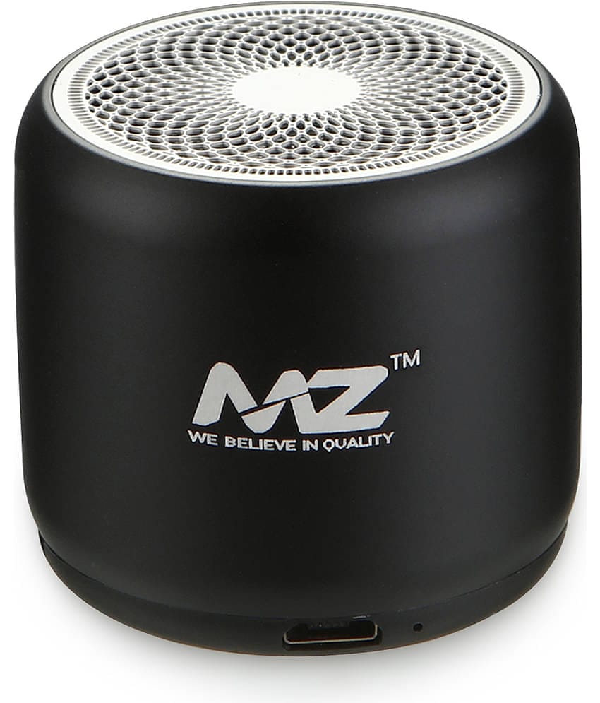 MZ M9 5 W Bluetooth Speaker Bluetooth V 5.0 with SD card Slot Playback Time 6 hrs Black