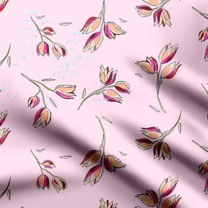 Vintage tulip-Cotton