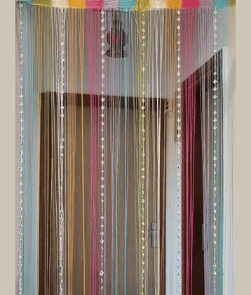 ENTICE Single Door Beaded String Curtain