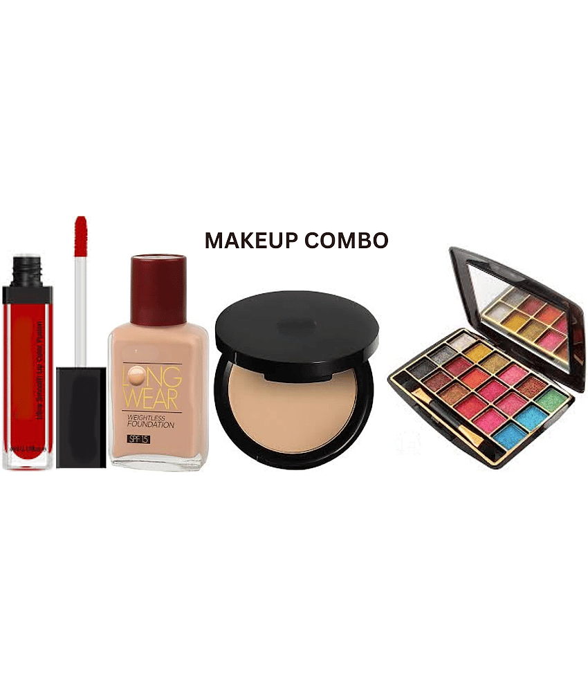 Swenky Face Makeup Combit Kit (Pack of 4)