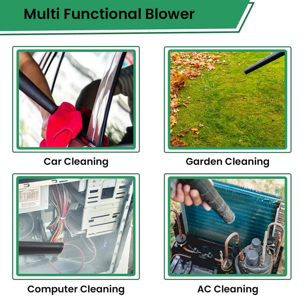 Electric Air Blower 650 Watt For Cleaning Dust At Home, Office, Car by RUHI