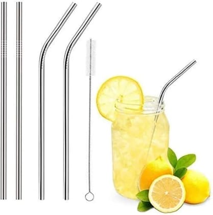 Stainless Steel Straw (Set Of 4)