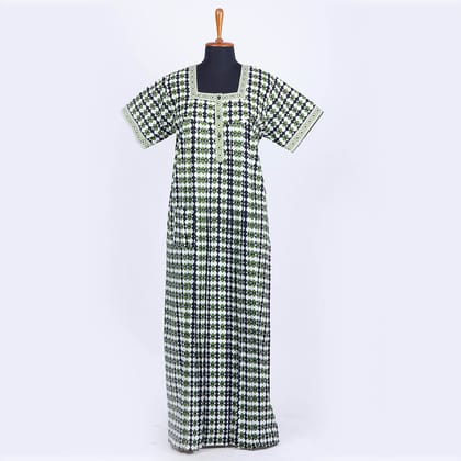 RELAX Cotton Nighty PLEATED XL