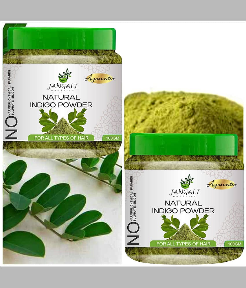 PURE Jangali ORGANICS Indigo Powder for black hair (200 g)