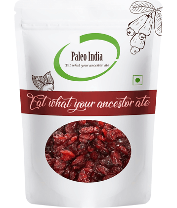 Paleo India 200g Whole Dried Cranberries, Fresh Cranberry 200 g