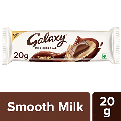 Galaxy Smooth Milk Chocolate Bar, 20 g