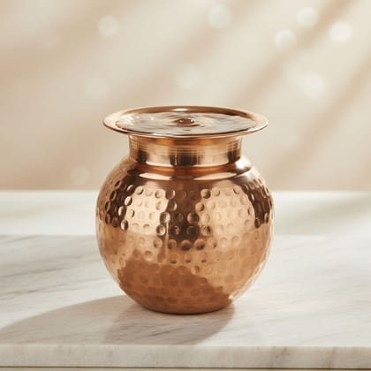 Pure Copper Lota, 600 ML (BCMAS159 C)