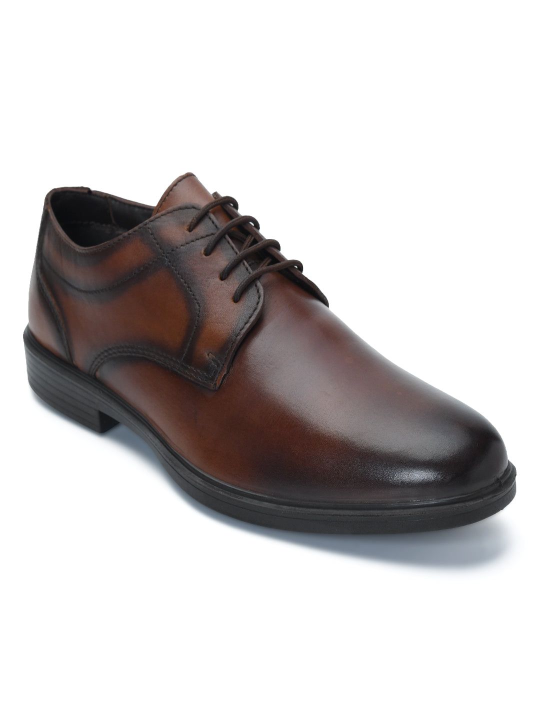 City EC-06 Men Brown Patina Casual Shoes-41/7