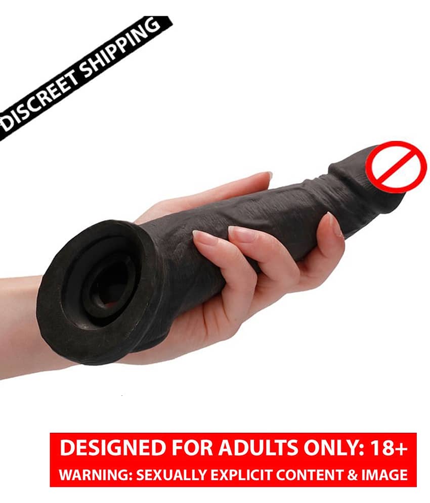 Soft Silicon Men Reusable Dragon Condom With Extra Length And Girth Penis Sleeve For Men Black Sleeve