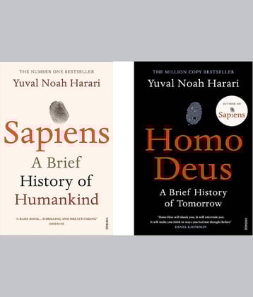 Yuval Noah Harari 2 Books Set: Sapiens & Homo Deus (English, Paperback)