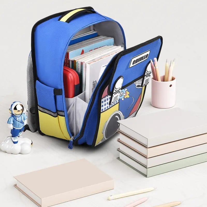Funky Premium Backpack-Light Blue