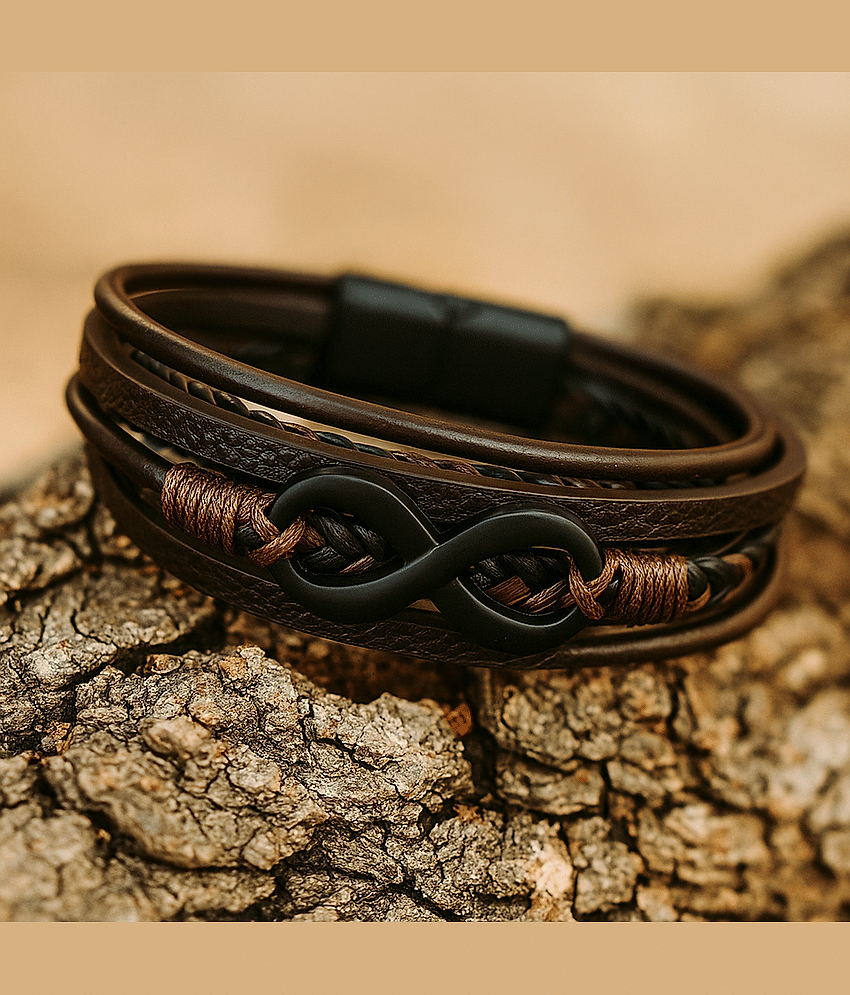 Thrillz Brown Bracelet ( Pack of 1 )