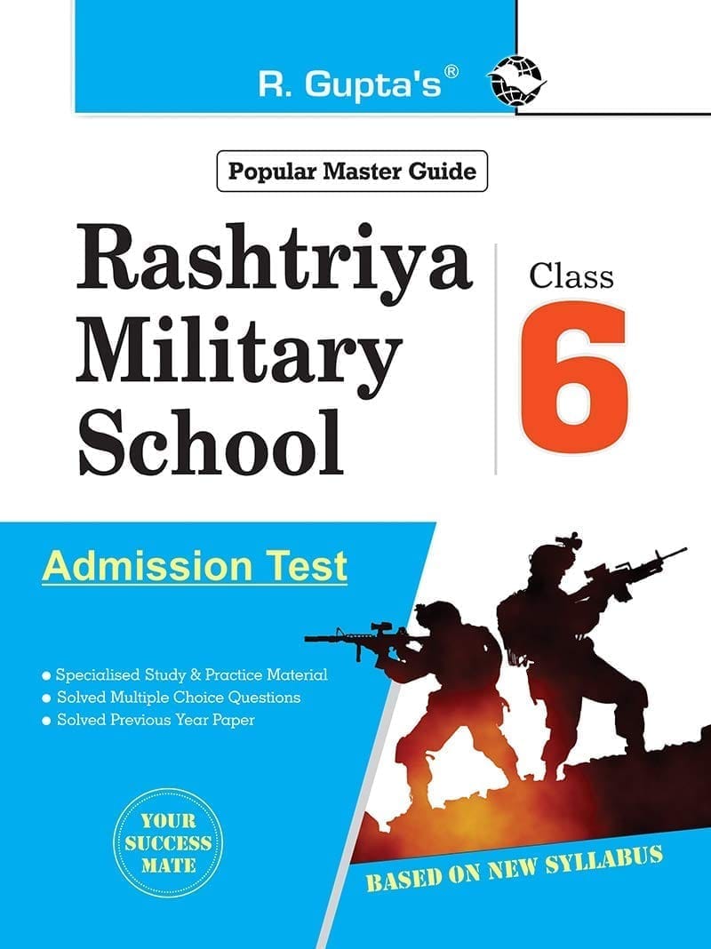 Rashtriya Military School Admission Test Guide (Class 6th) [Paperback] [Apr 24, 2025] RPH Editorial Board