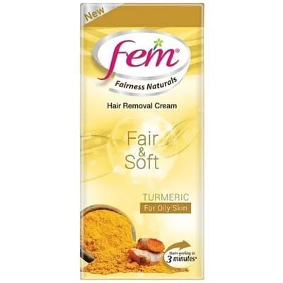 FEM HAIR REMOVAL CREAM TURMERIC 60G