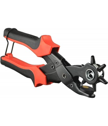 Zacharias Revolving Leather Belt Punching Machine; Large; Multicolour Pack of 1