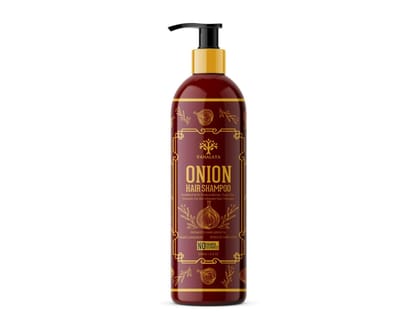 Onion Hair Shampoo for Hair fall Control and Dandruff Control No parabens and Suplate 200ml