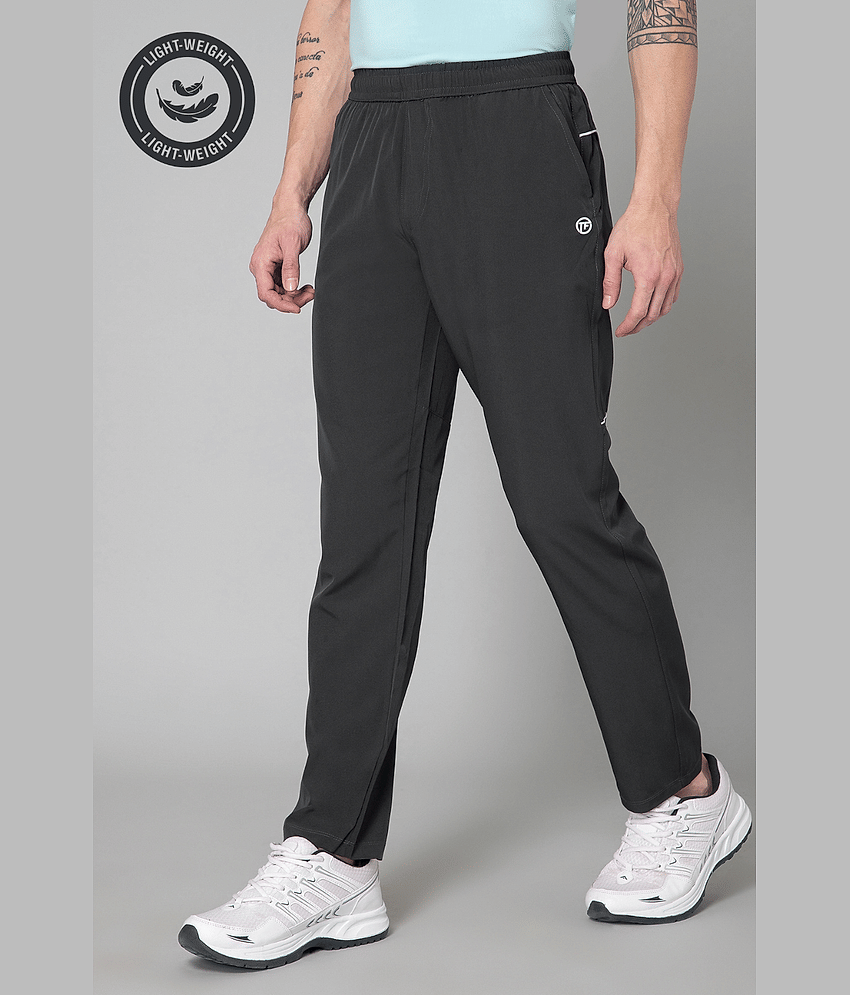 Turnfit Grey Polyester Men's Sports Trackpants ( Pack of 1 )