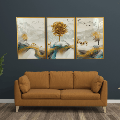 Modern PVC Glass Painting Style 32-(H: 24 | L: 16) *3Inch