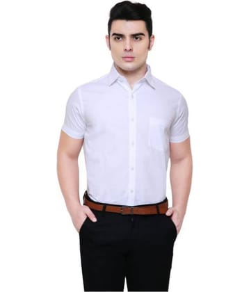 Southbay - White Cotton Slim Fit Men's Formal Shirt (Pack of 1)