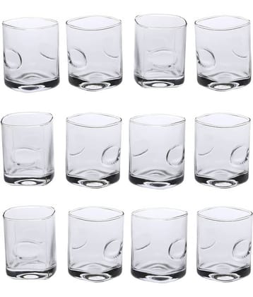 Somil Water/Juice  Glasses Set,  250 ML - (Pack Of 12)