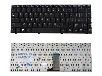 Samsung Laptop Keyboard Replacement for R517, R518, R519, R523, R525, R528, R530, R538, R540, R618, R620-Series(WITHOUT NUMERIC)