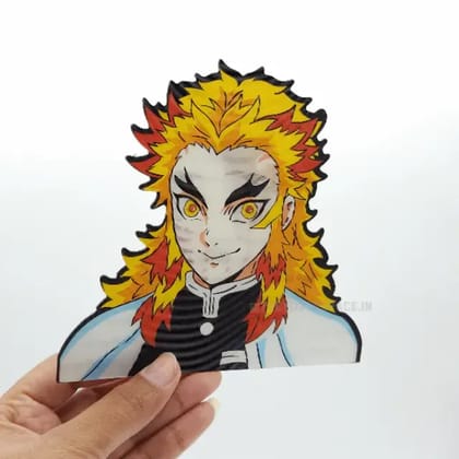 Rengoku 3D motion stickers (code 2)
