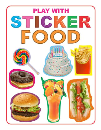 Play With Sticker-food [Paperback] Dreamland Publications