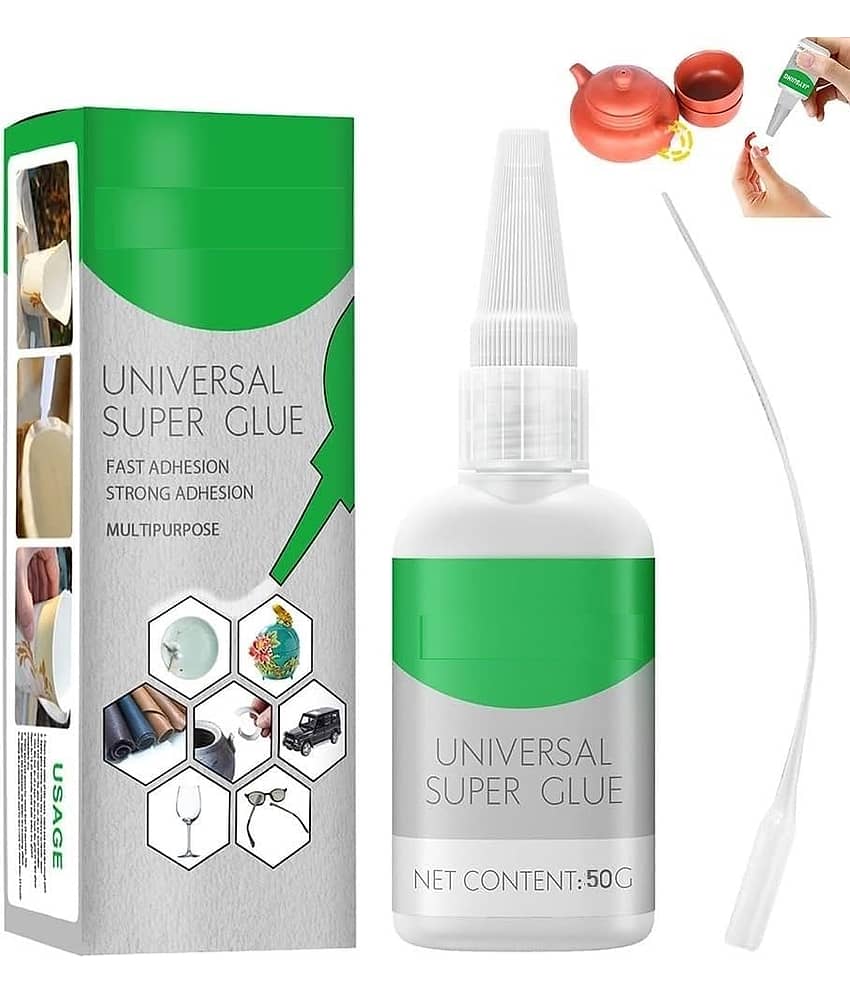 Universal Super Strong Instant Glue,Quick Dry Welding, High Strength Oily Glue, Waterproof Quickly Repair Glue Applied to Plastic,Wood,Metal, Glass,Shoes (50g.)