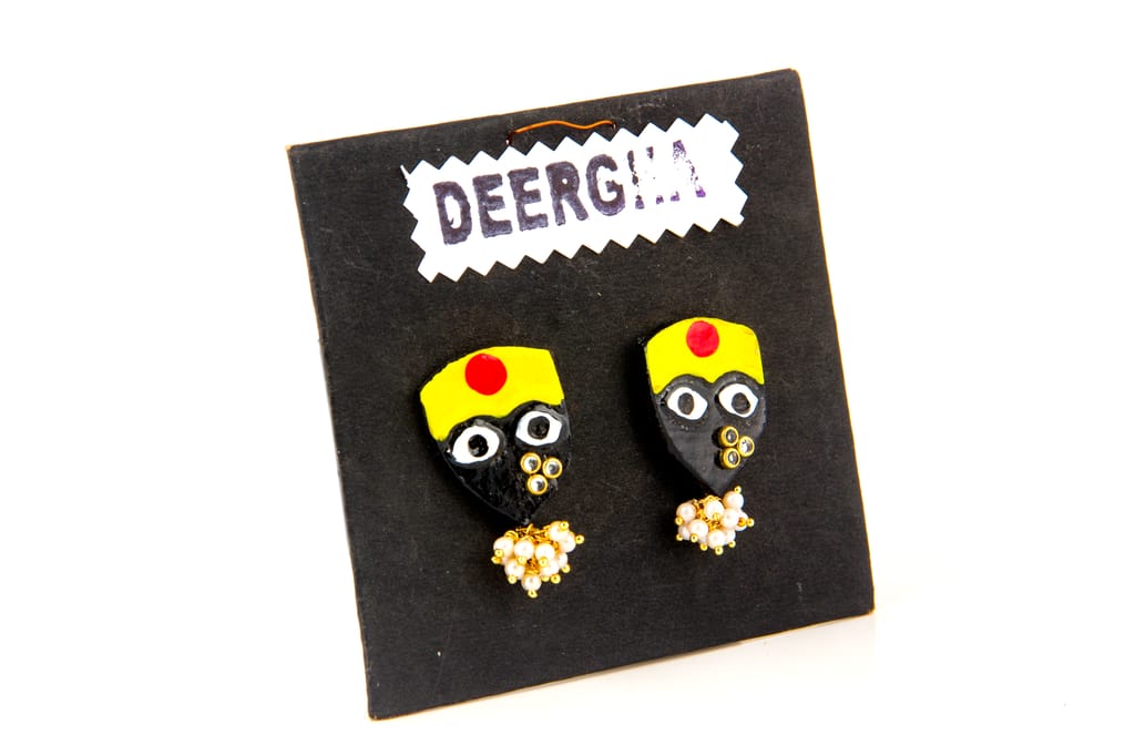 Navratri Special Aadishakti Earrings