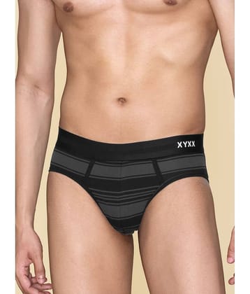 XYXX Pack of 1 Cotton Briefs For Men's ( Multicolor )