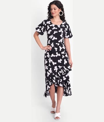AARSHYA Women Crepe ( Black )