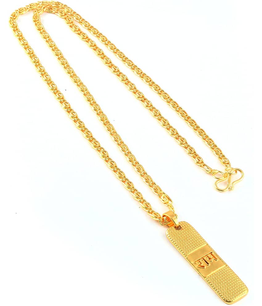 Jewar Mandi Gold Pendant ( Pack of 1 )