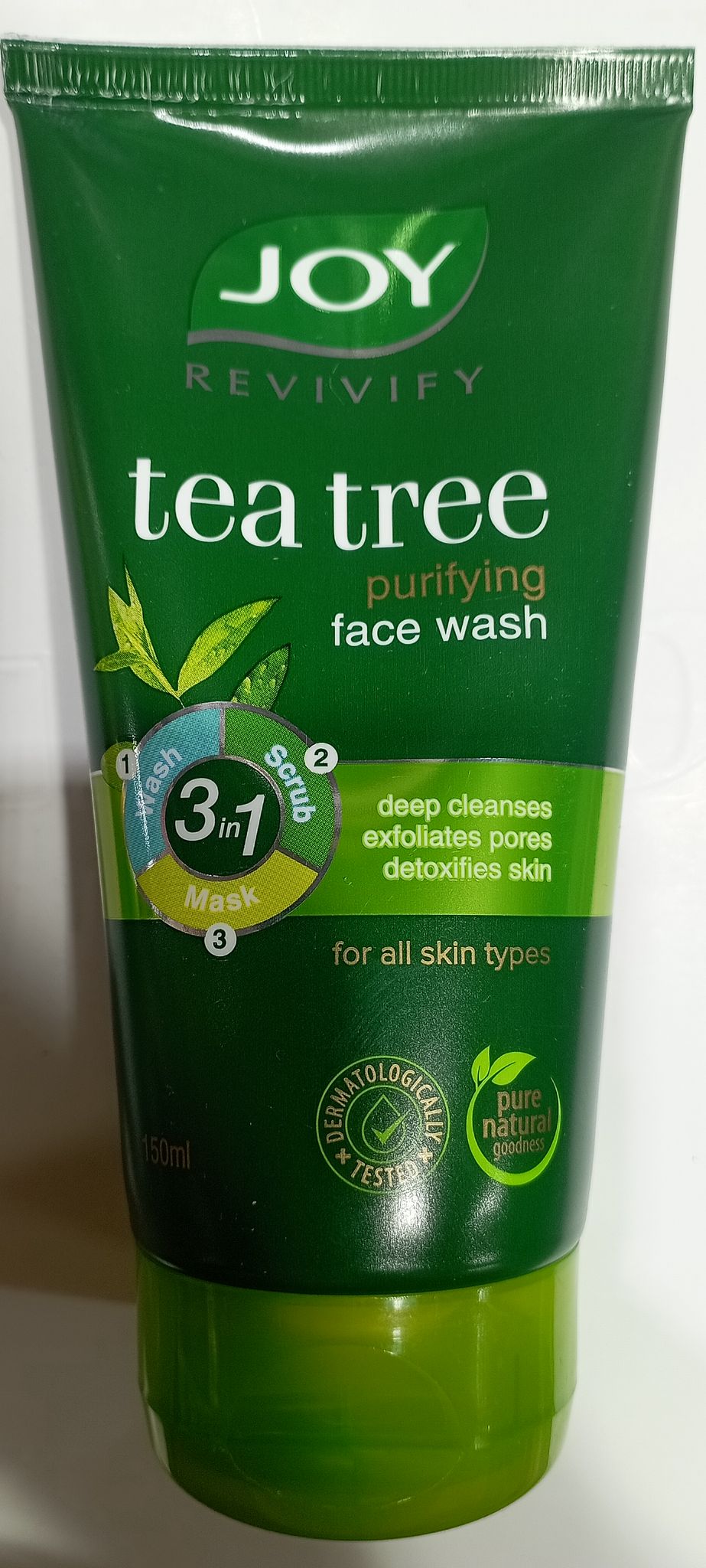 Joy revivify theatre purifying face wash 150 ml