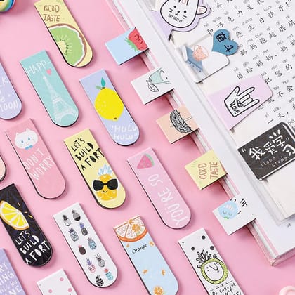 Cute Design Magnetic Bookmarks Set of 6 – Unique Gift for Kids-Unicorn