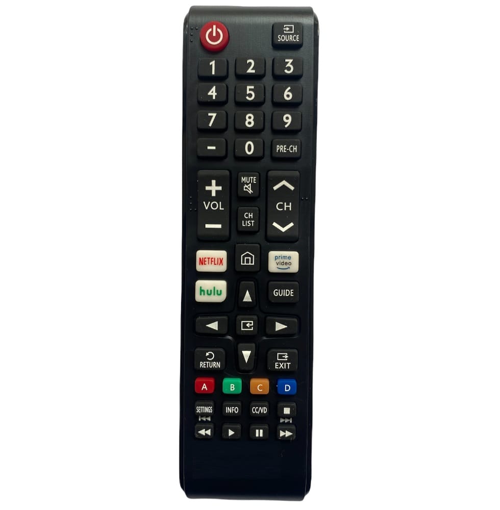 Remote with Netflix Function (No Voice), Compatible for Samsung Smart TV LCD or LED Remote Control (Exactly Same Remote will Only Work)