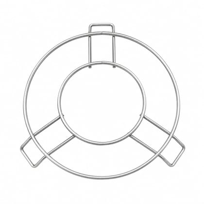 5 Inch Heat Resistant Stand for Hot Pan (Pack of 4) – Cooking Pot Steaming Tray Stand – Stainless Steel Steamer Rack for Cooker & Pot – Round Heat Resistant Trivet Stand