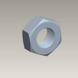 NUT, HEX., 8 MM
