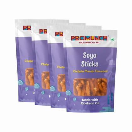 PROMUNCH Soya Sticks - Chatpata Masala (30g Each)