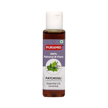 Puramio Patchouli Essential Oil (Undiluted) 100% Natural & Pure, 30 ml