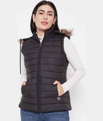 VERO AMORE - Polyester Tan Hooded Jackets