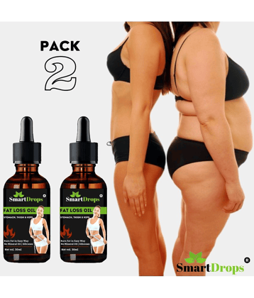 Smartdrops Fat Burner Oil Shaping & Firming Oil 60 mL Pack of 2